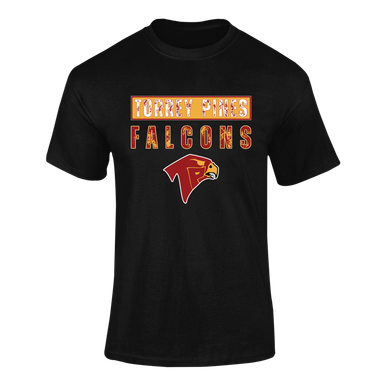 Torrey Pines Falcons Mascot #9 Men's SS T-Shirt