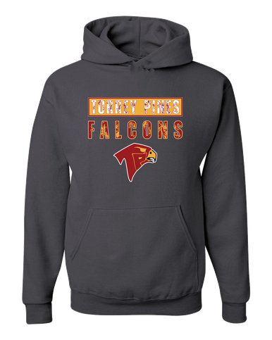 Torrey Pines Falcons Mascot #9 Men's Premium Hoodie