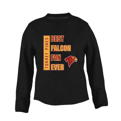 Torrey Pines Falcons Best Falcon Fan Women's Sweatshirt