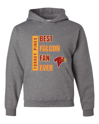 Torrey Pines Falcons Best Falcon Fan Men's Premium Hoodie