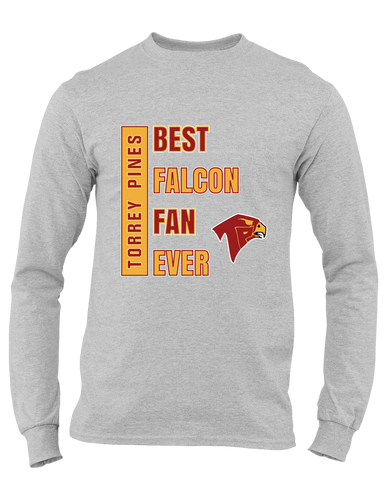 Torrey Pines Falcons Best Falcon Fan Men's Premium LS T-Shirt