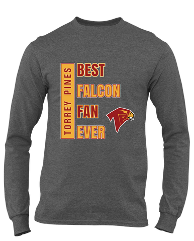 Torrey Pines Falcons Best Falcon Fan Men's LS T-Shirt