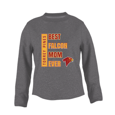 Torrey Pines Falcons Best Falcon Mom Women's Sweatshirt