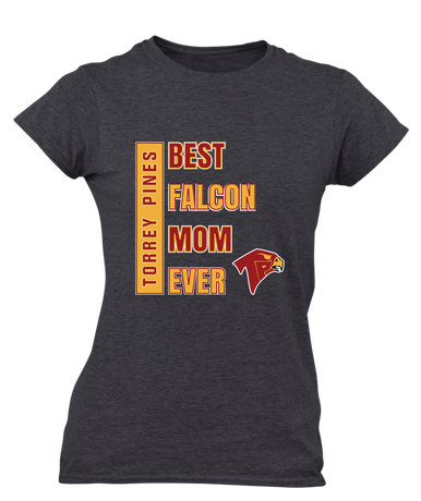 Torrey Pines Falcons Best Falcon Mom Women's SS T-Shirt