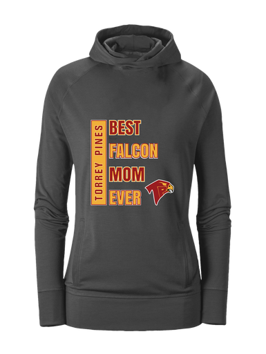 Torrey Pines Falcons Best Falcon Mom Women's Hoodie
