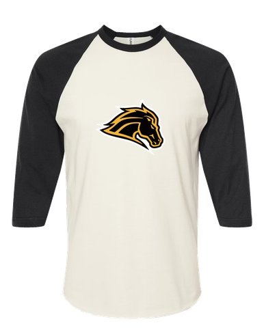 Metea Valley Mustangs Mascot #1 Men's Baseball T-Shirt