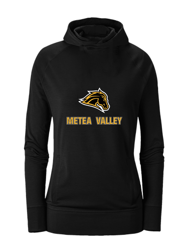 Metea Valley Mustangs Mascot #2 Women's Hoodie