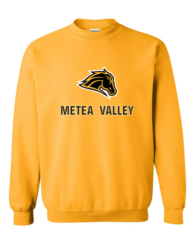 Metea Valley Mustangs Mascot #2 Men's Sweatshirt