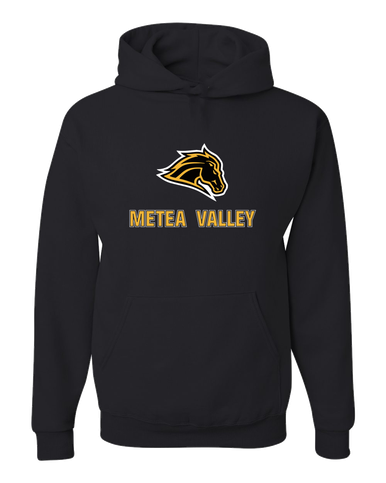 Metea Valley Mustangs Mascot #2 Men's Premium Hoodie