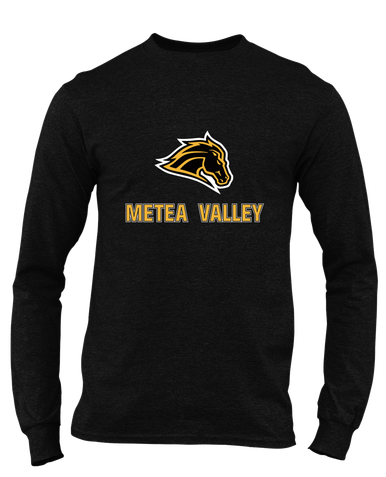 Metea Valley Mustangs Mascot #2 Men's Premium LS T-Shirt