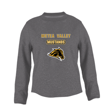 Metea Valley Mustangs Mascot #3 Women's Sweatshirt
