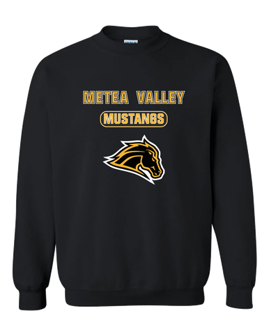 Metea Valley Mustangs Mascot #3 Men's Sweatshirt