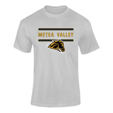 Metea Valley Mustangs Mascot #4 Men's Premium SS T-Shirt