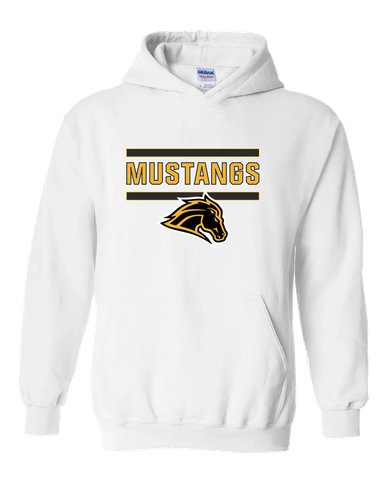 Metea Valley Mustangs Mascot #5 Men's Hoodie