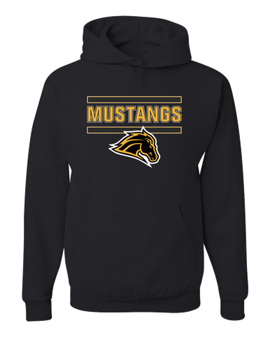 Metea Valley Mustangs Mascot #5 Men's Premium Hoodie