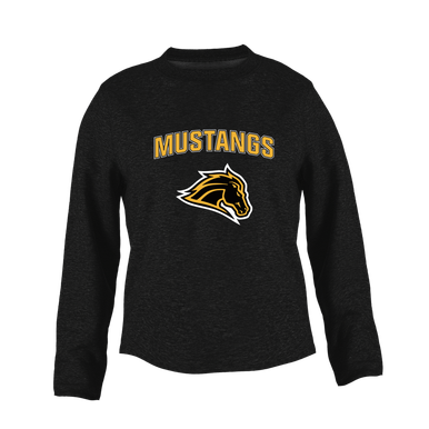 Metea Valley Mustangs Mascot #6 Women's Sweatshirt
