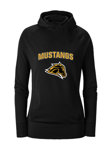 Metea Valley Mustangs Mascot #6 Women's Hoodie