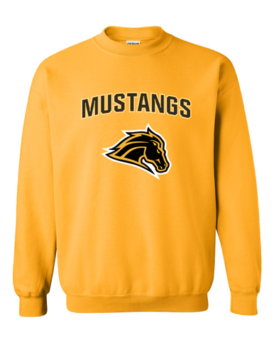 Metea Valley Mustangs Mascot #6 Men's Sweatshirt