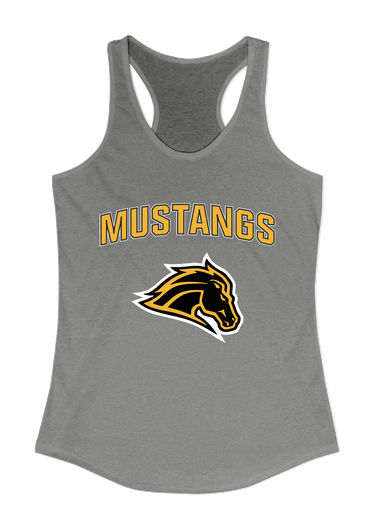 Metea Valley Mustangs Mascot #6 Women's Tank Top