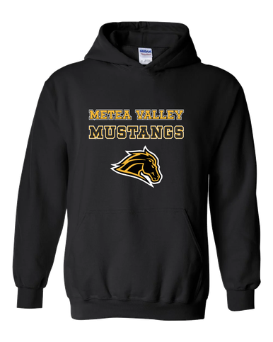 Metea Valley Mustangs Spirit Men's Hoodie