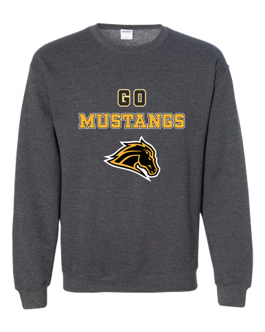 Metea Valley Mustangs Go Team Men's Sweatshirt