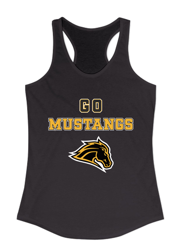 Metea Valley Mustangs Go Team Women's Tank Top