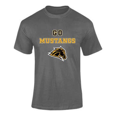 Metea Valley Mustangs Go Team Men's SS T-Shirt