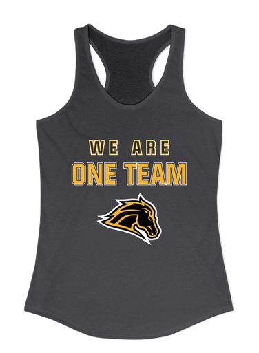 Metea Valley Mustangs We Are One Team Women's Tank Top