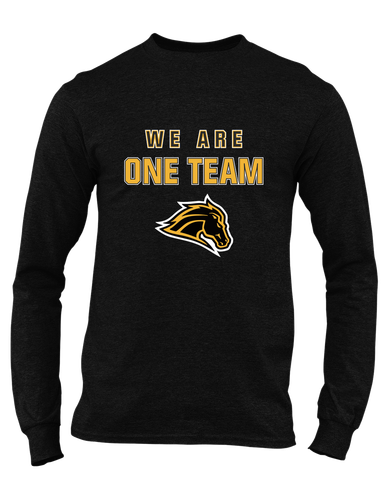 Metea Valley Mustangs We Are One Team Men's Premium LS T-Shirt