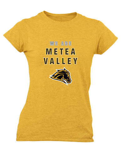 Metea Valley Mustangs We Are Women's SS T-Shirt