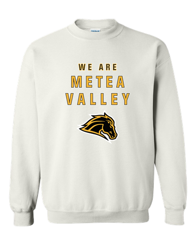 Metea Valley Mustangs We Are Men's Sweatshirt