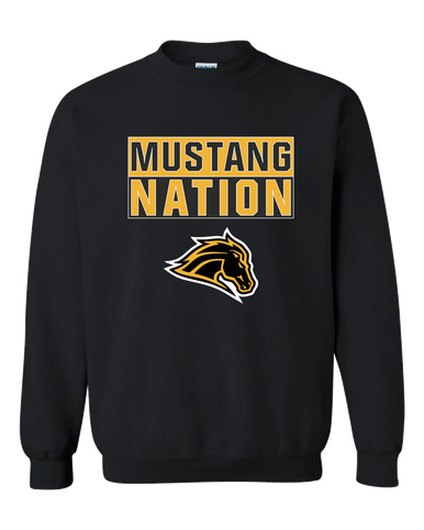 Metea Valley Mustangs Nation #1 Men's Sweatshirt