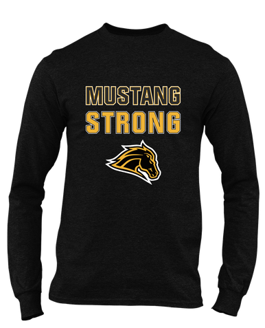 Metea Valley Mustangs Strong #2 Men's Premium LS T-Shirt