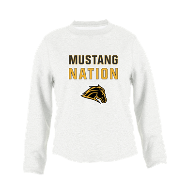 Metea Valley Mustangs Nation #2 Women's Sweatshirt