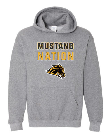 Metea Valley Mustangs Nation #2 Men's Hoodie