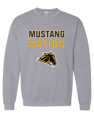 Metea Valley Mustangs Nation #2 Men's Sweatshirt