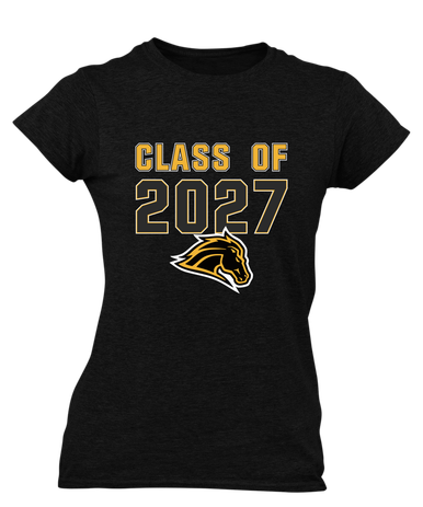 Metea Valley Mustangs Class of 2027 Women's SS T-Shirt