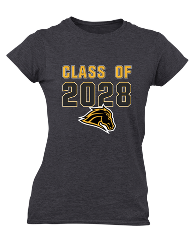 Metea Valley Mustangs Class of 2028 Women's SS T-Shirt