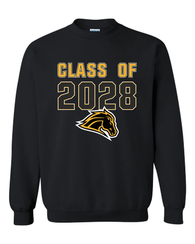 Metea Valley Mustangs Class of 2028 Men's Sweatshirt