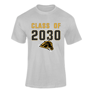 Metea Valley Mustangs Class of 2030 Men's SS T-Shirt