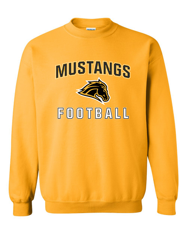 Metea Valley Mustangs Football #1 Men's Sweatshirt