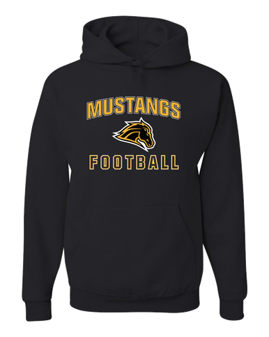 Metea Valley Mustangs Football #1 Men's Premium Hoodie