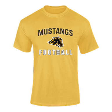 Metea Valley Mustangs Football #1 Men's SS T-Shirt