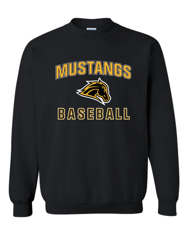 Metea Valley Mustangs Baseball #1 Men's Sweatshirt