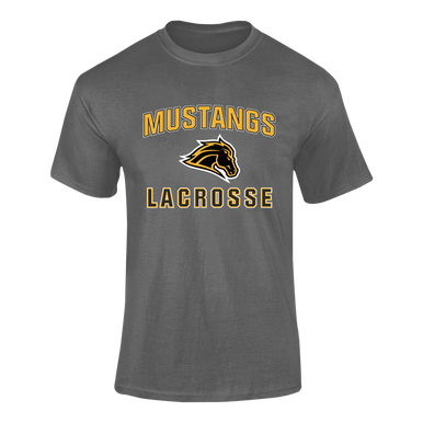 Metea Valley Mustangs Lacrosse Men's SS T-Shirt