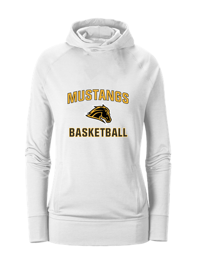 Metea Valley Mustangs Basketball #1 Women's Hoodie