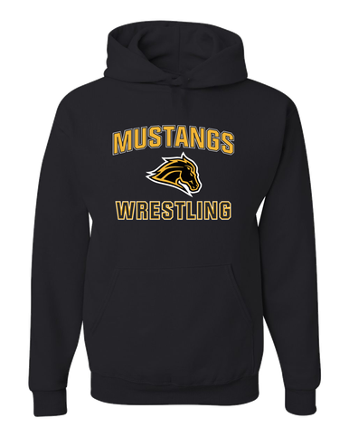 Metea Valley Mustangs Wrestling Men's Premium Hoodie