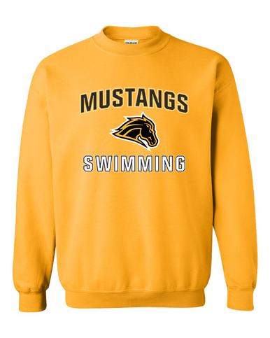 Metea Valley Mustangs Swimming Men's Sweatshirt