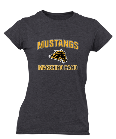 Metea Valley Mustangs Marching Band Women's SS T-Shirt