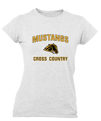 Metea Valley Mustangs Cross Country Women's Premium SS T-Shirt